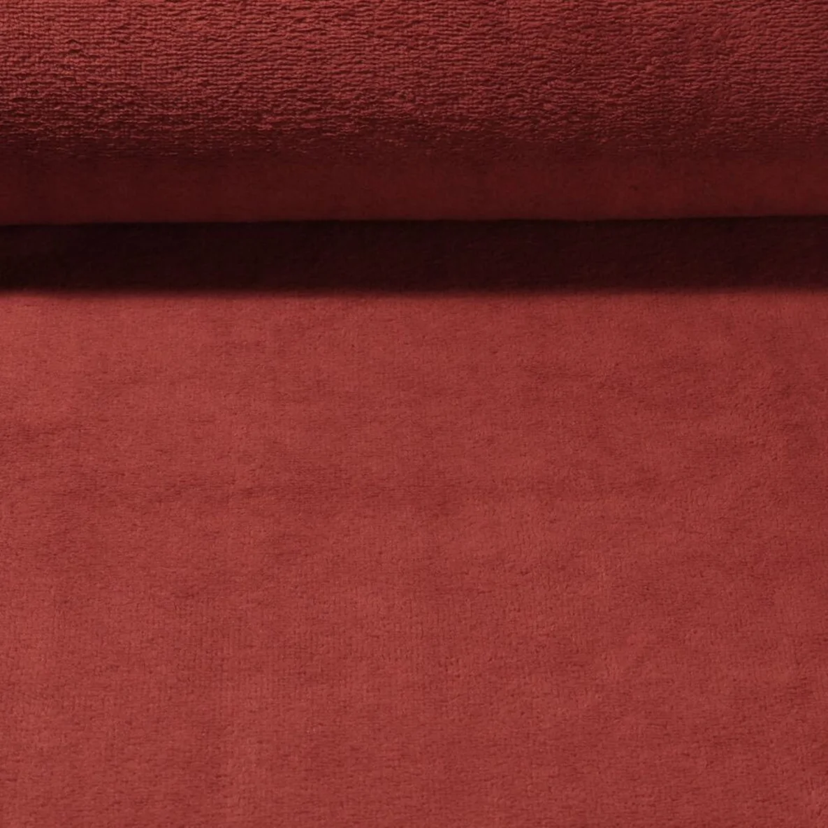 Bambusfleece Doubleface Uni Terra