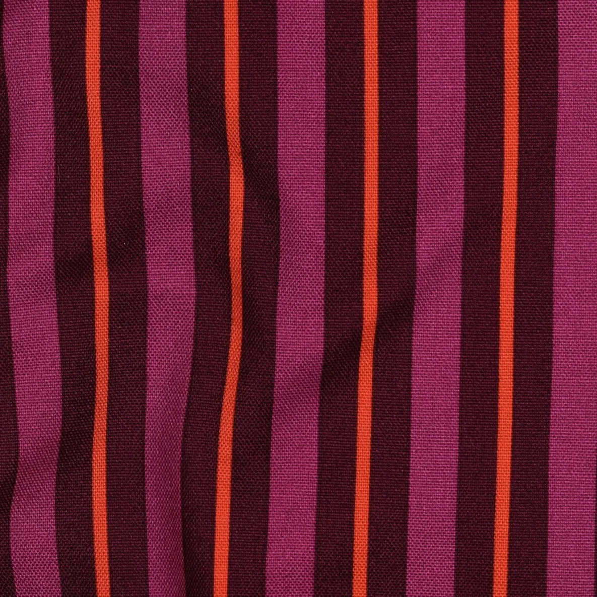 Baumwoll-Canvas Streifen Violett Beere