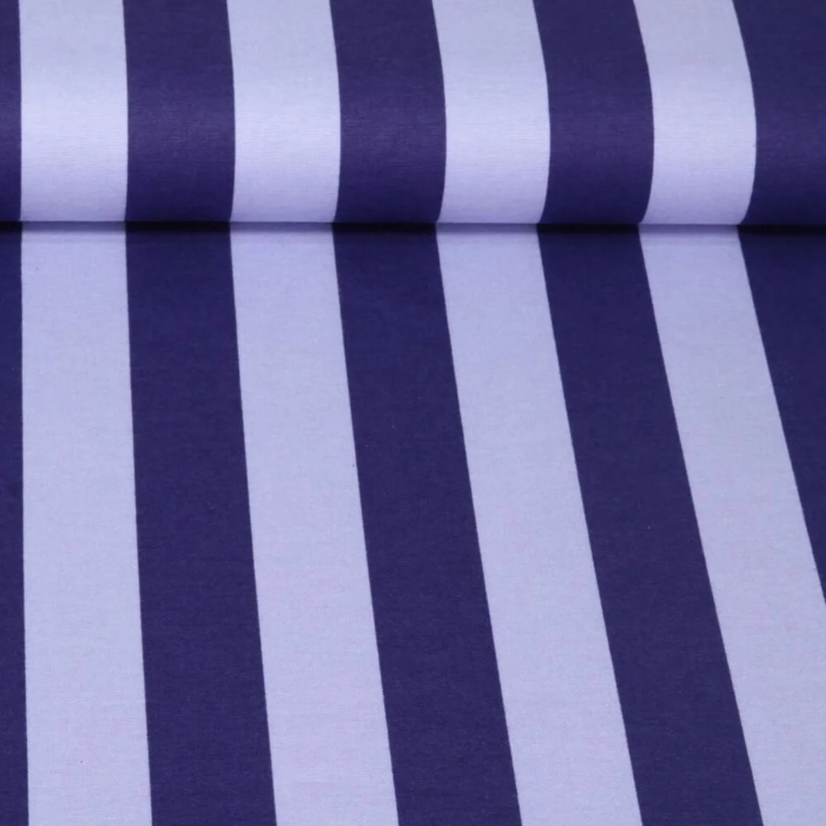 Baumwoll Flanell Gestreift Lila Flieder