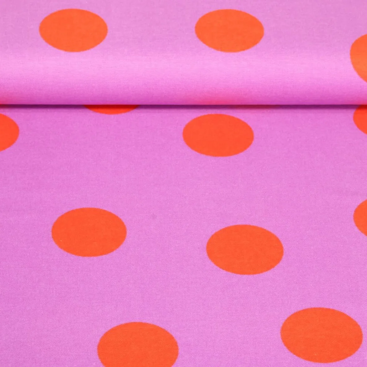 Baumwoll Flanell Punkte Hortensie