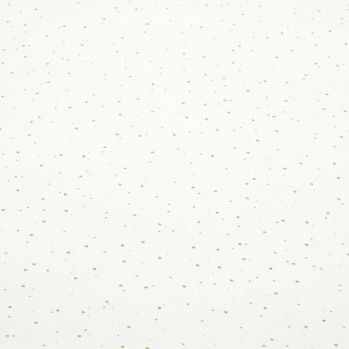 Baumwoll Musselin - Double Gauze Goldpunkte Weiß