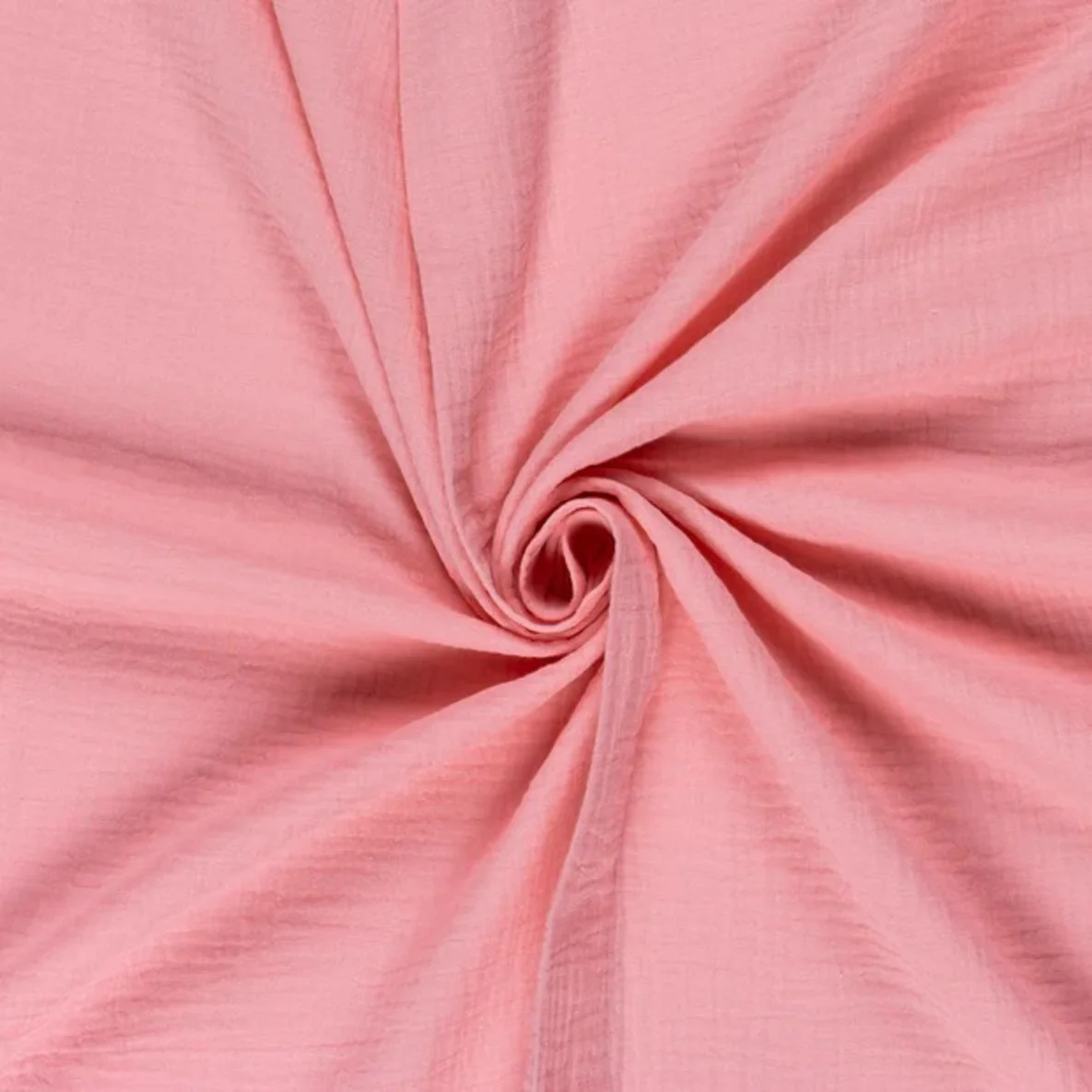 Baumwoll Musselin "Olivia" Babyrosa