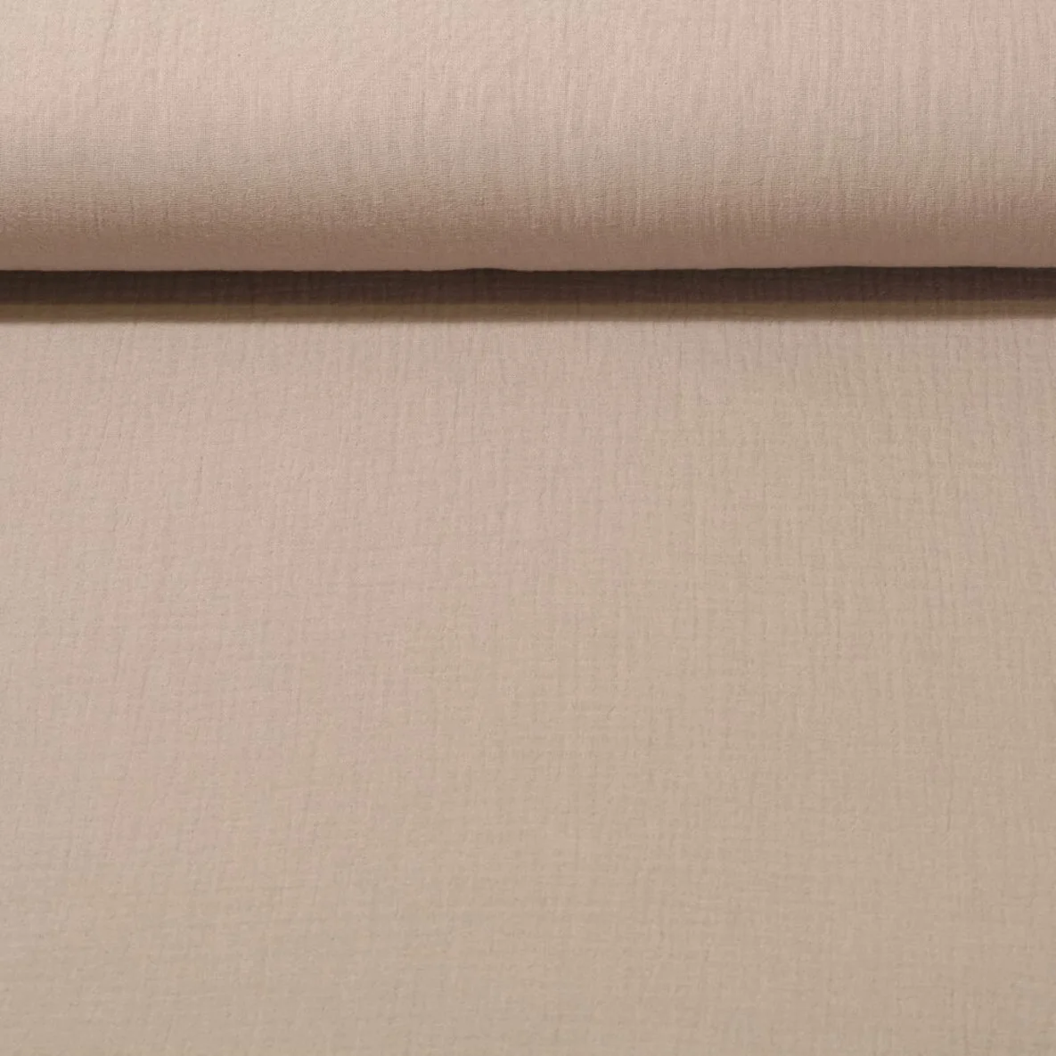 Baumwoll Musselin "Olivia" Beige