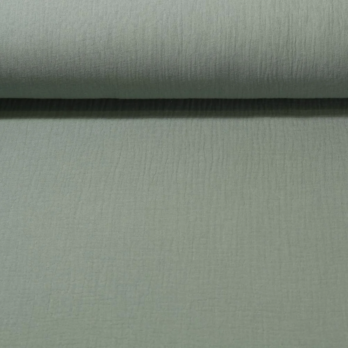 Baumwoll Musselin "Olivia" Dusty Mint