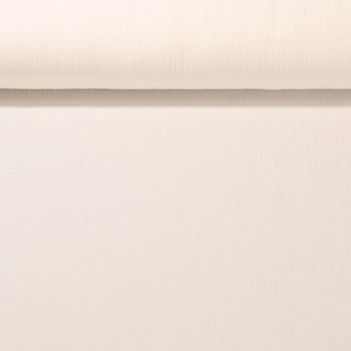 Baumwoll Musselin "Olivia" Ecru