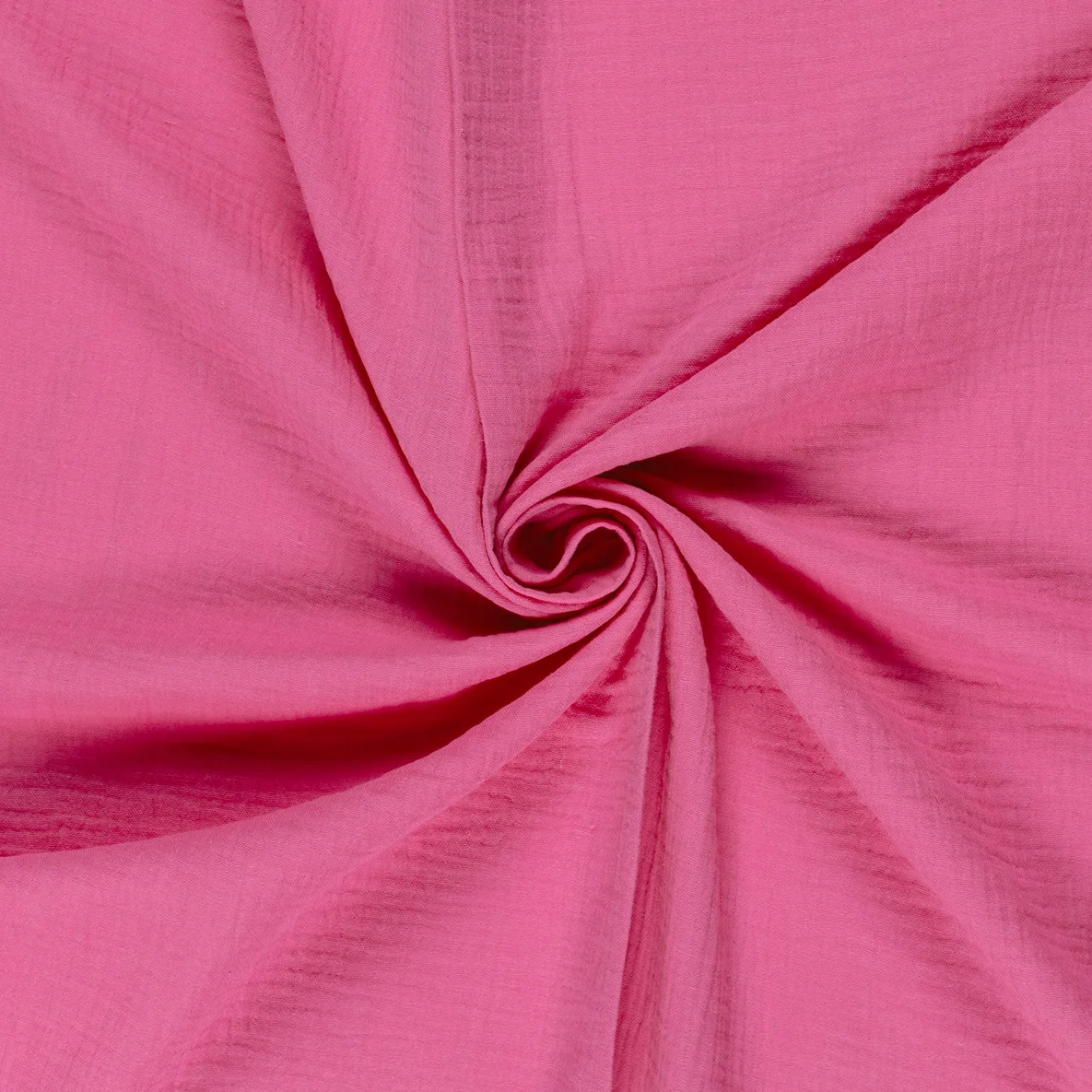 Baumwoll Musselin "Olivia" Fuchsia