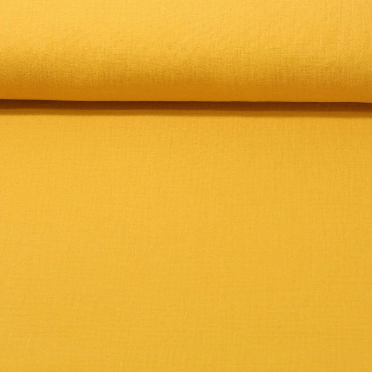 Baumwoll Musselin "Olivia" Gelb