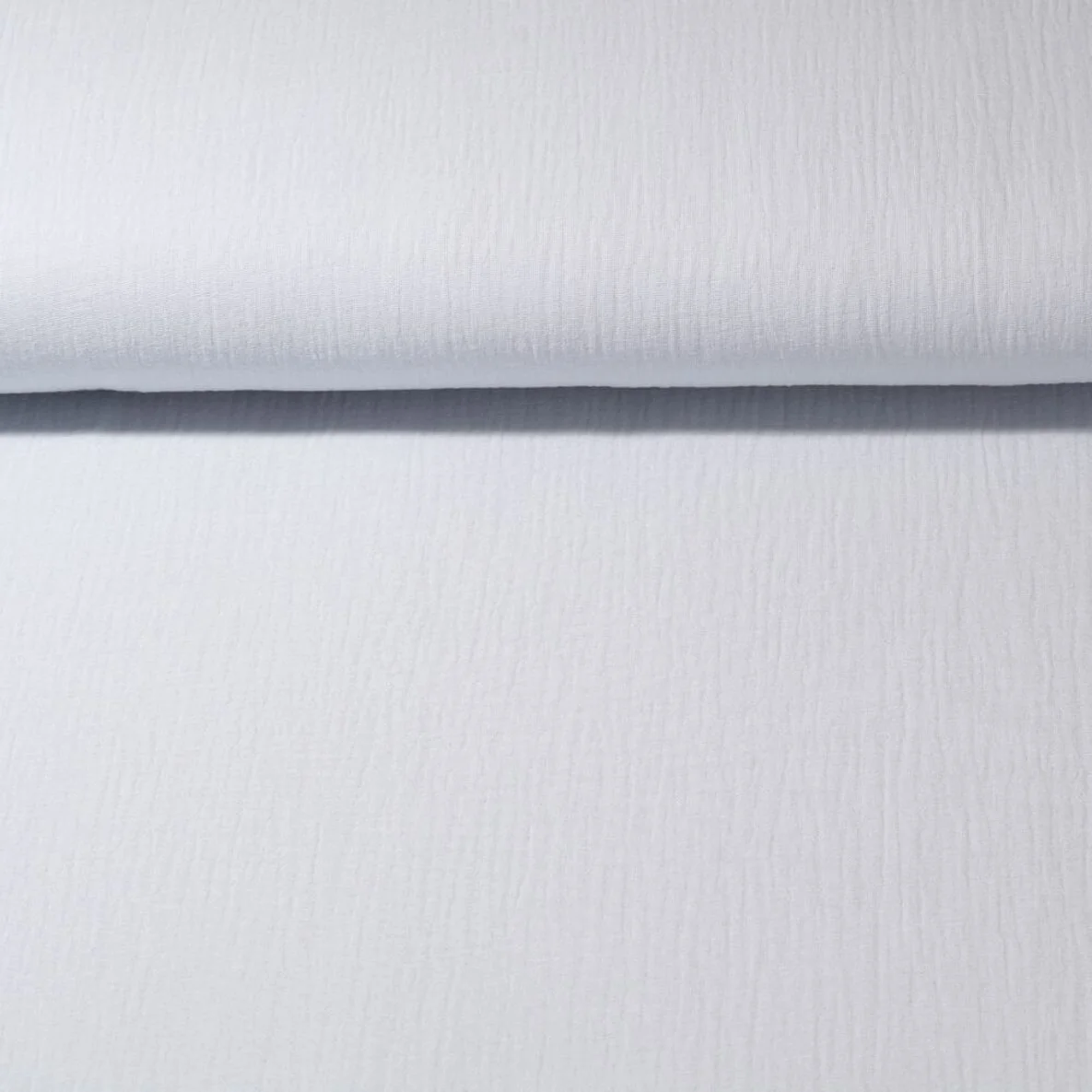 Baumwoll Musselin "Olivia" Hellblau