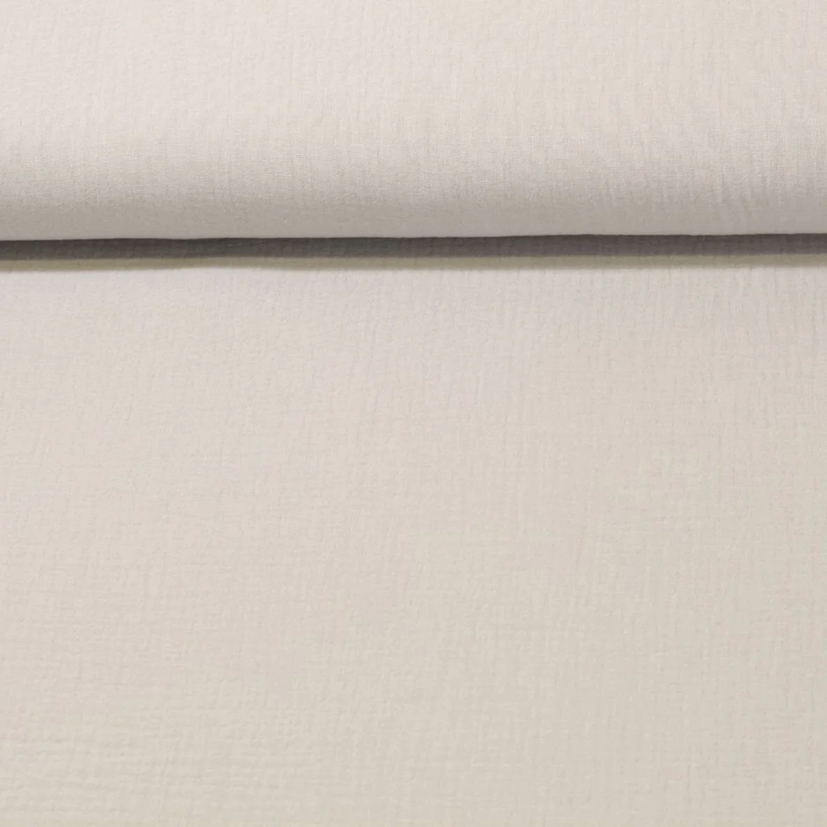 Baumwoll Musselin "Olivia" Hellgrau