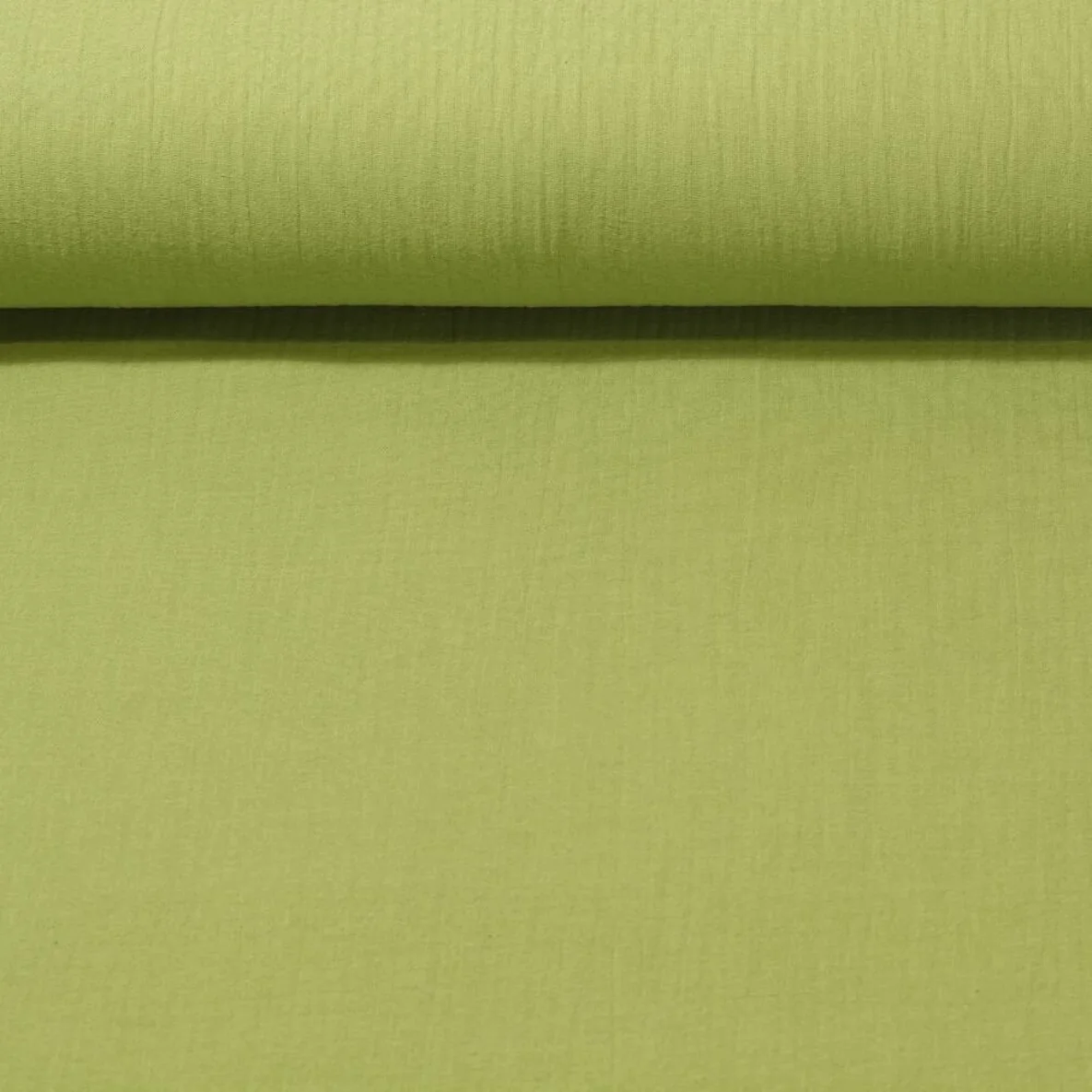 Baumwoll Musselin "Olivia" Hellgrün