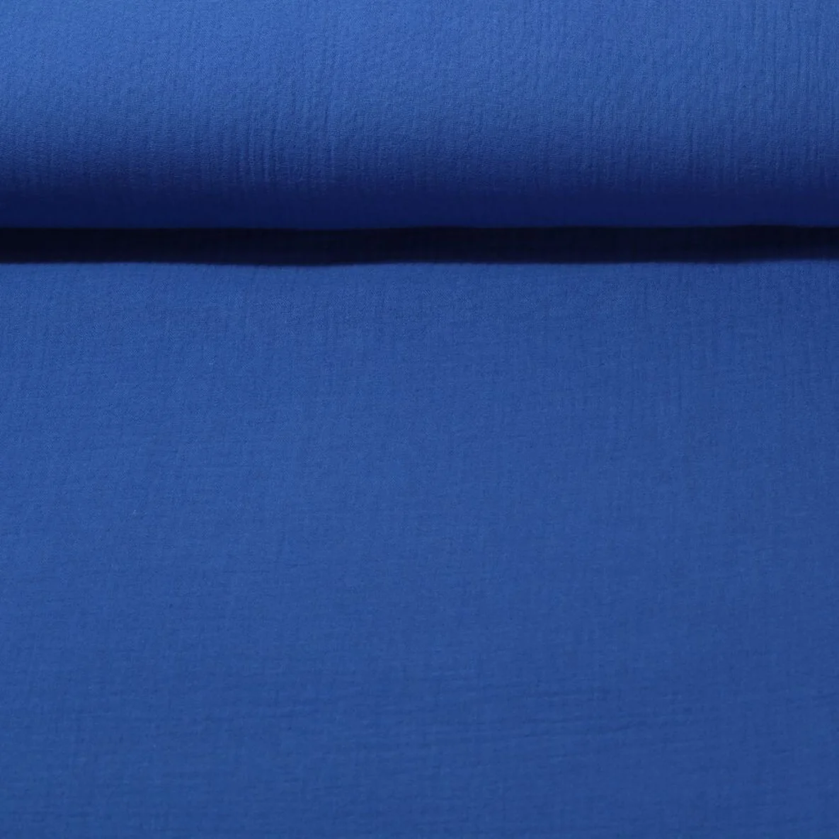 Baumwoll Musselin "Olivia" Königsblau