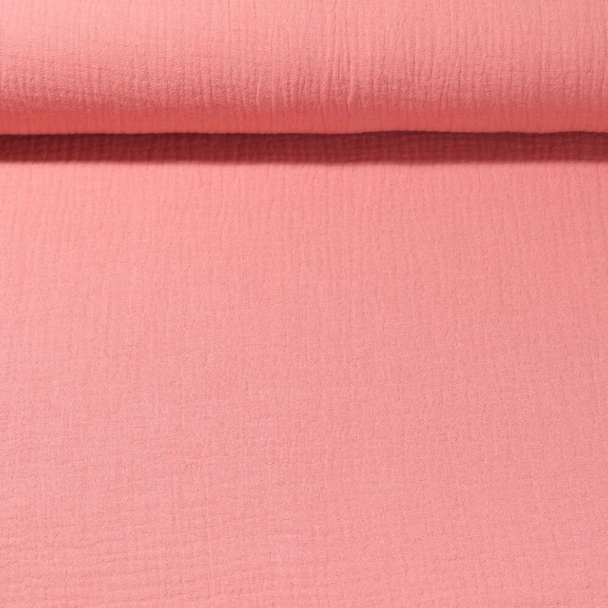 Baumwoll Musselin "Olivia" Koralle