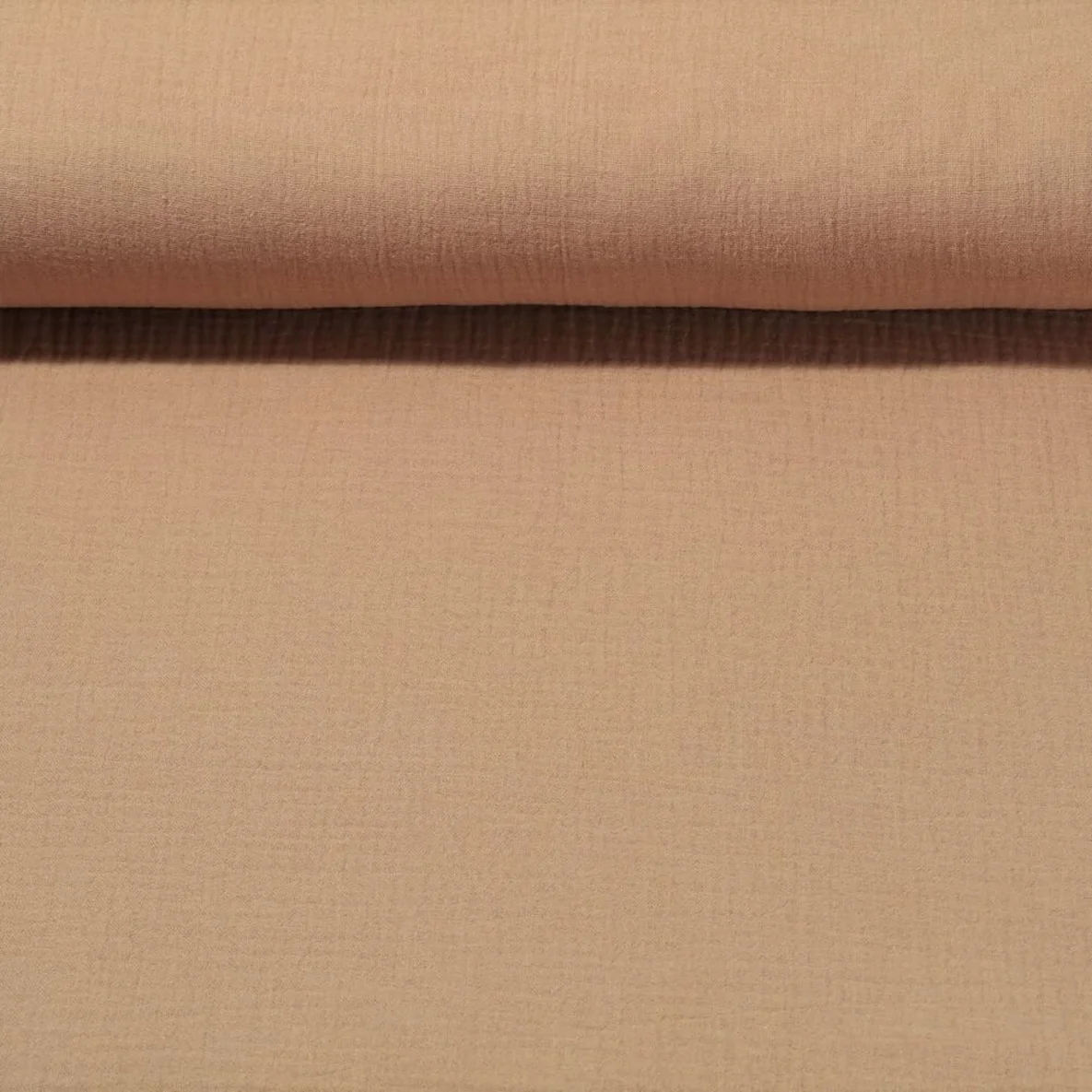 Baumwoll Musselin "Olivia" Lachs