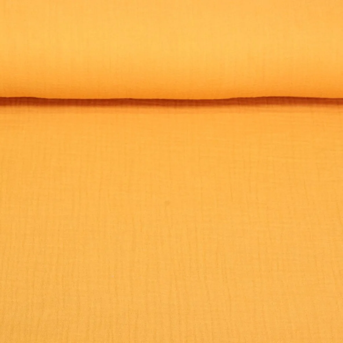 Baumwoll Musselin "Olivia" Ocker