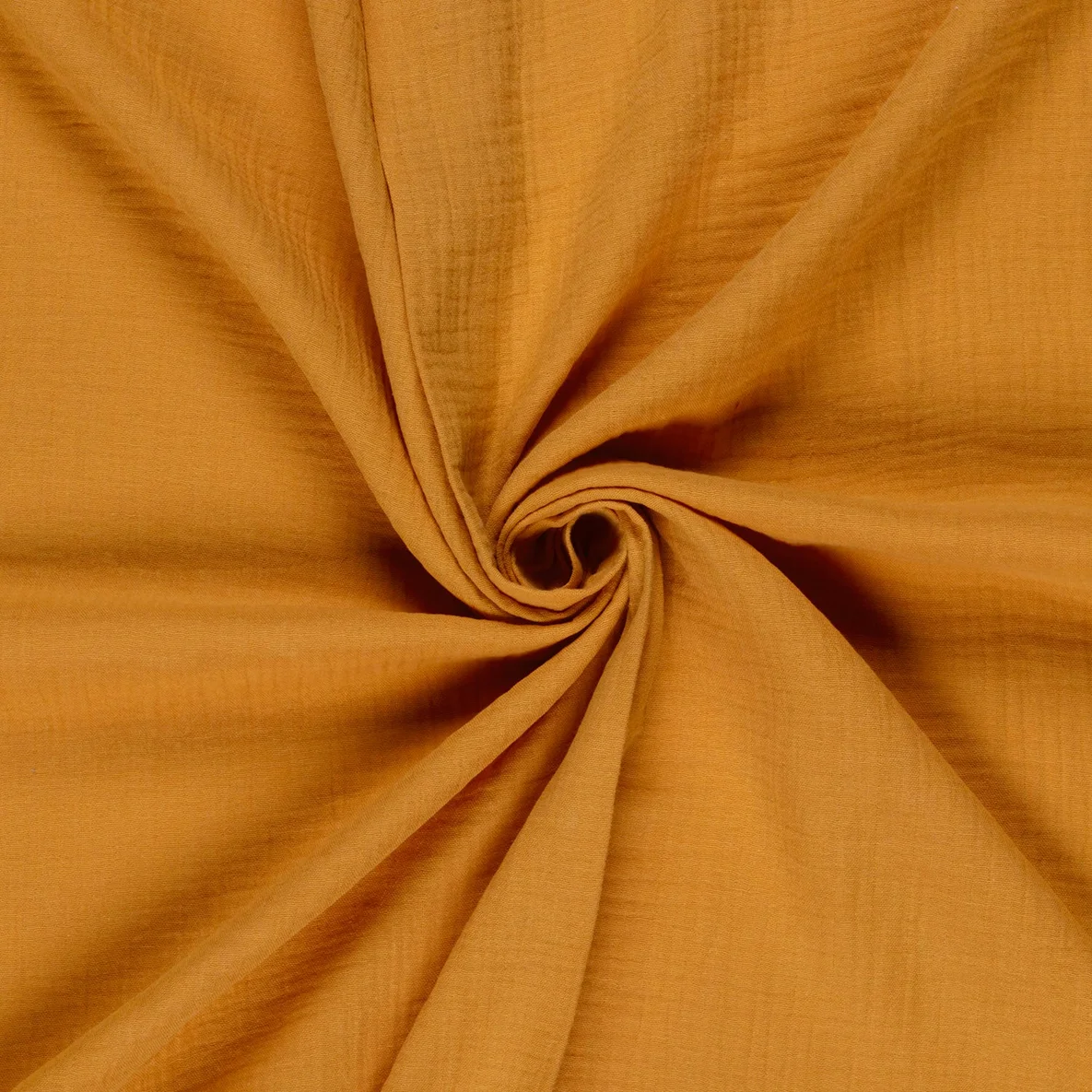 Baumwoll Musselin "Olivia" Ocker