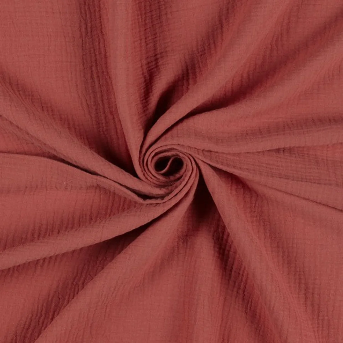 Baumwoll Musselin "Olivia" Rosenholz
