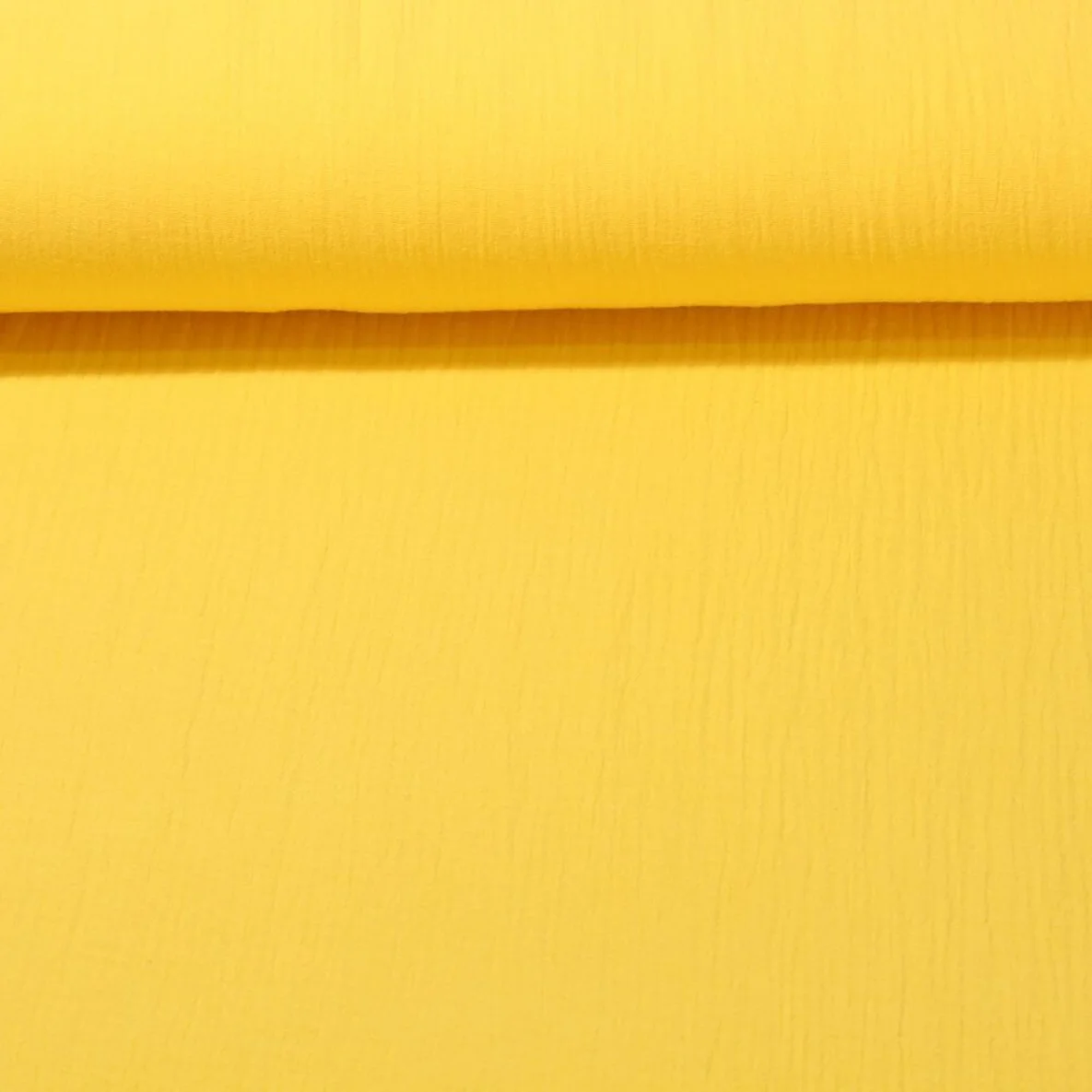 Baumwoll Musselin "Olivia" Sonnengelb