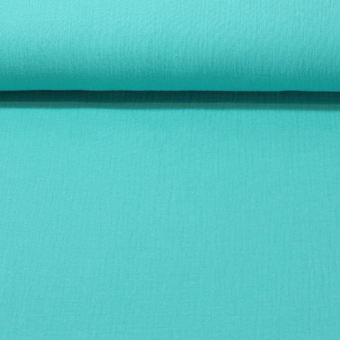 Baumwoll Musselin "Olivia" Türkis
