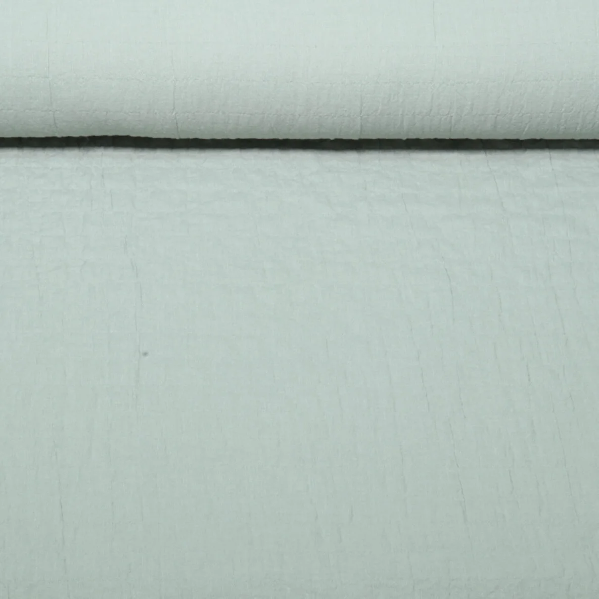 Baumwoll Musselin gesmokt Mint