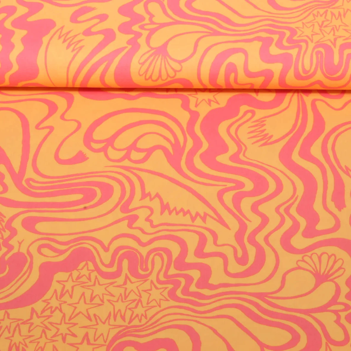 Baumwoll-Popeline - Nerida Hansen The Wanderer Orange