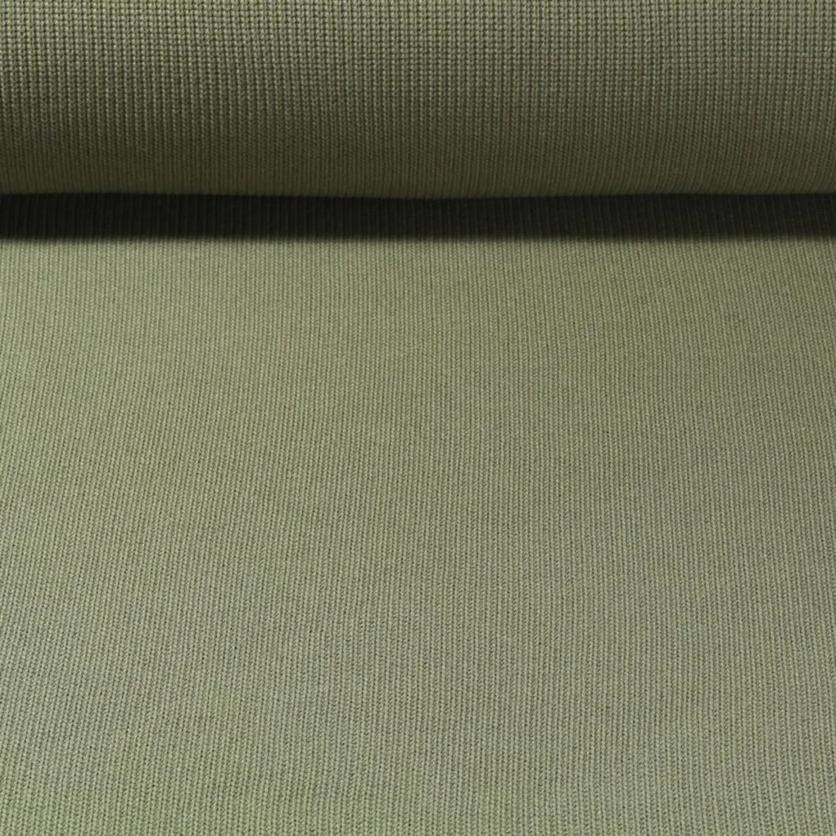 Baumwoll-Stricksweat Olive