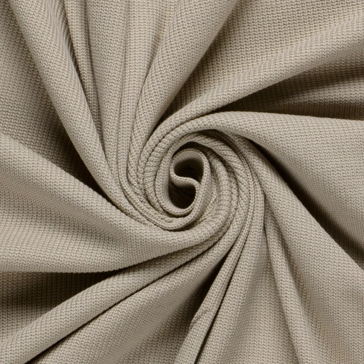 Baumwoll-Stricksweat Sand
