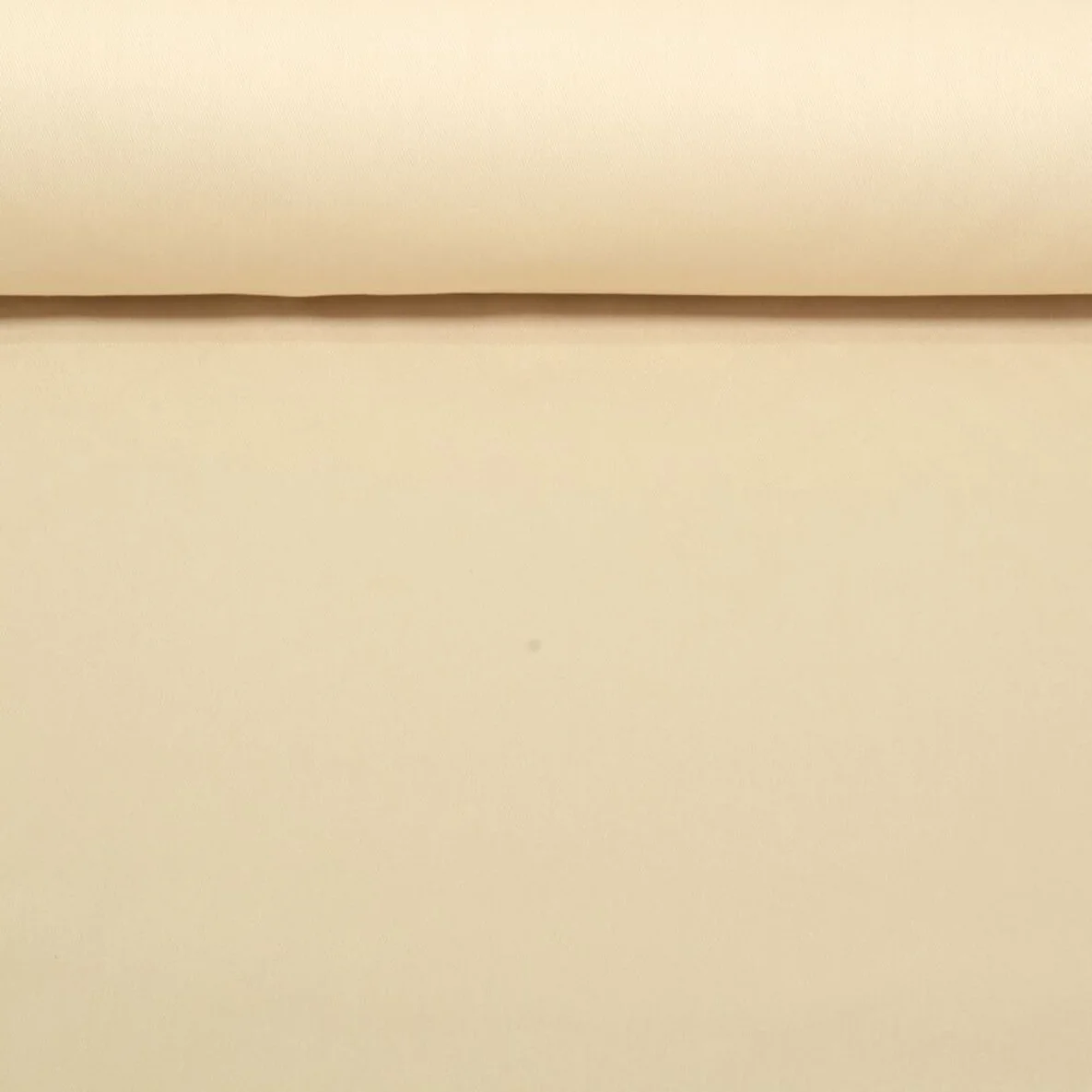 Baumwoll Uni Beige