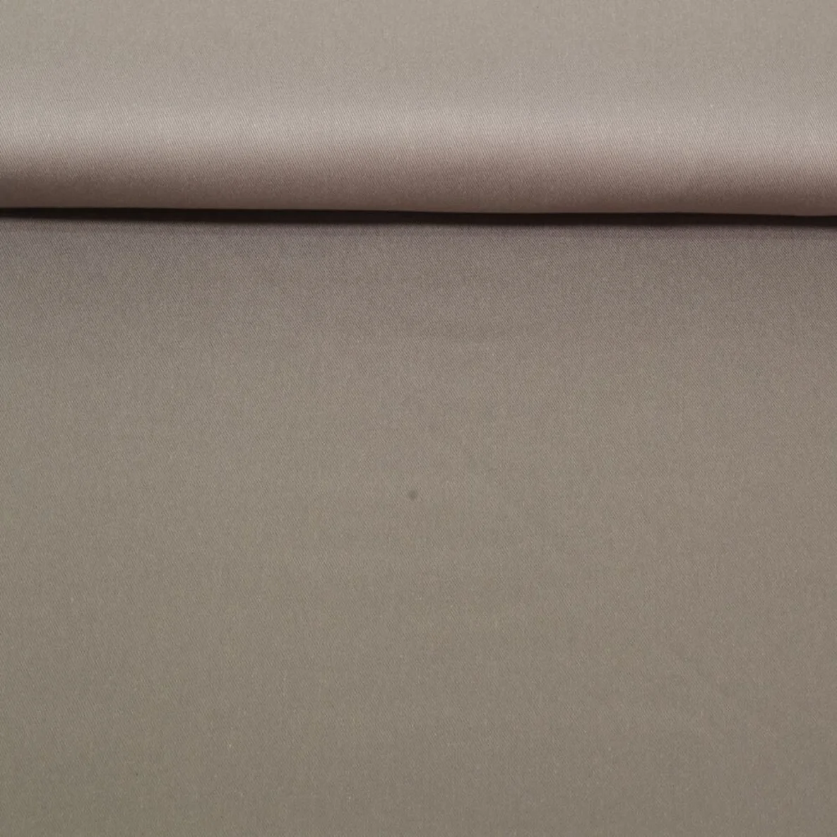 Baumwoll Uni Taupe