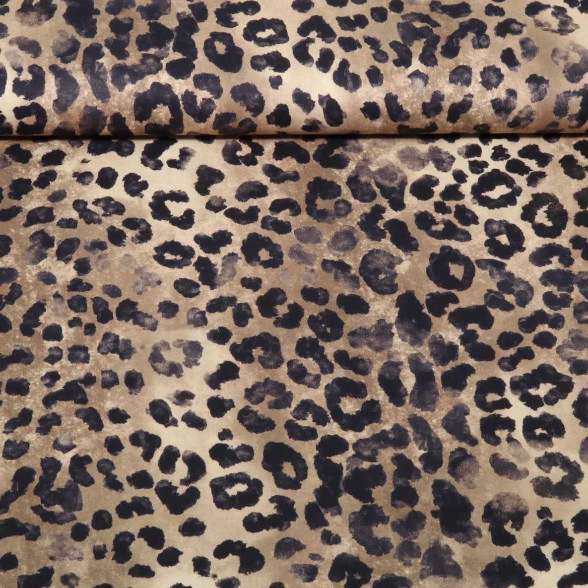 Baumwoll-Viskose Digitaldruck Leo Sand