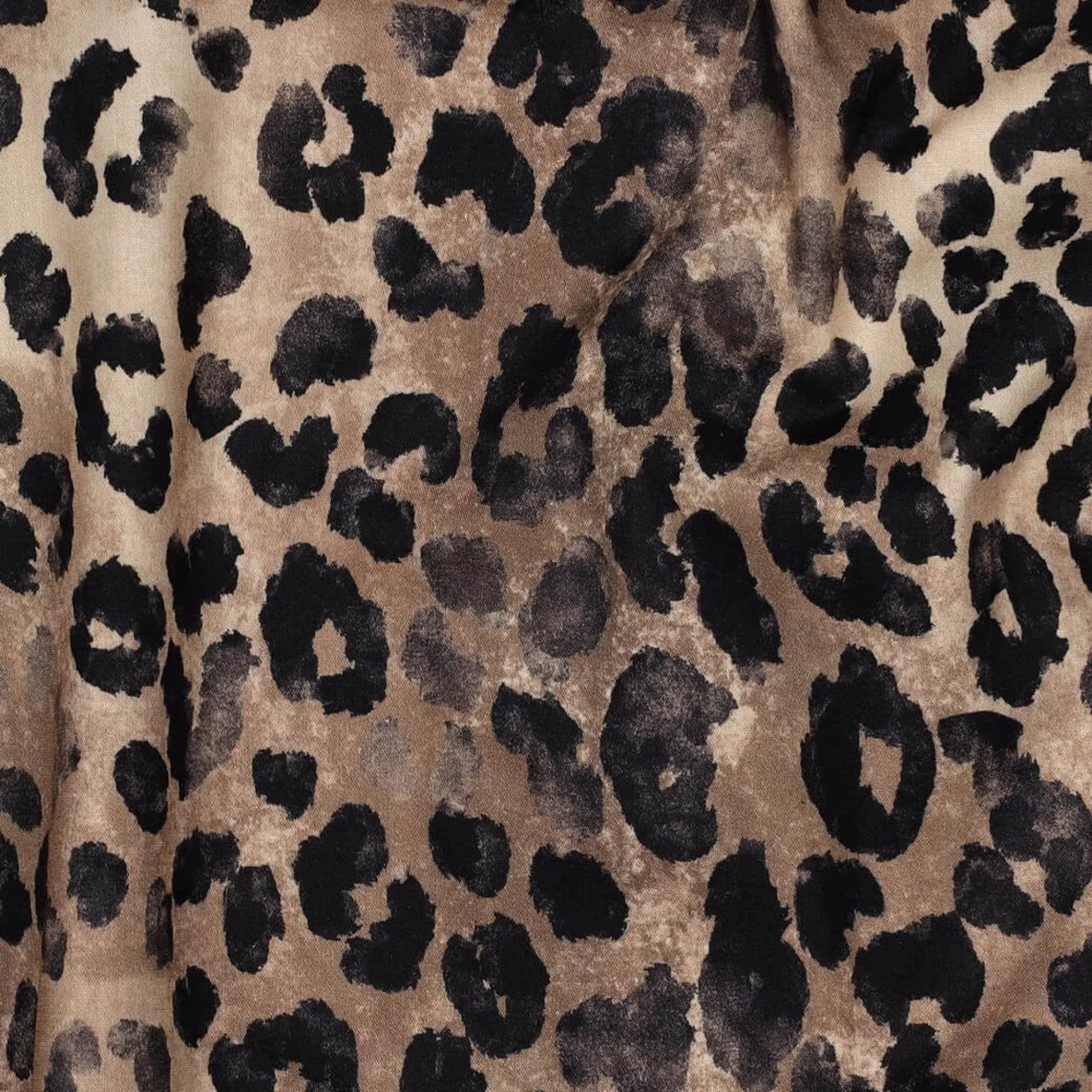 Baumwoll-Viskose Digitaldruck Leo Sand