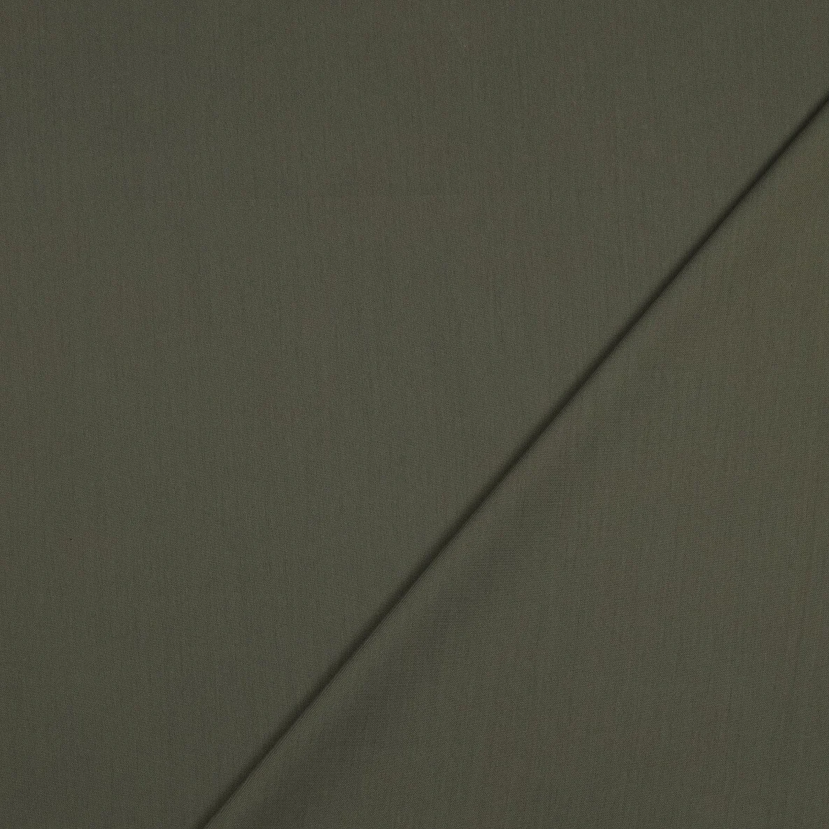 Baumwoll-Viskose "Pepper" Uni Armygrün