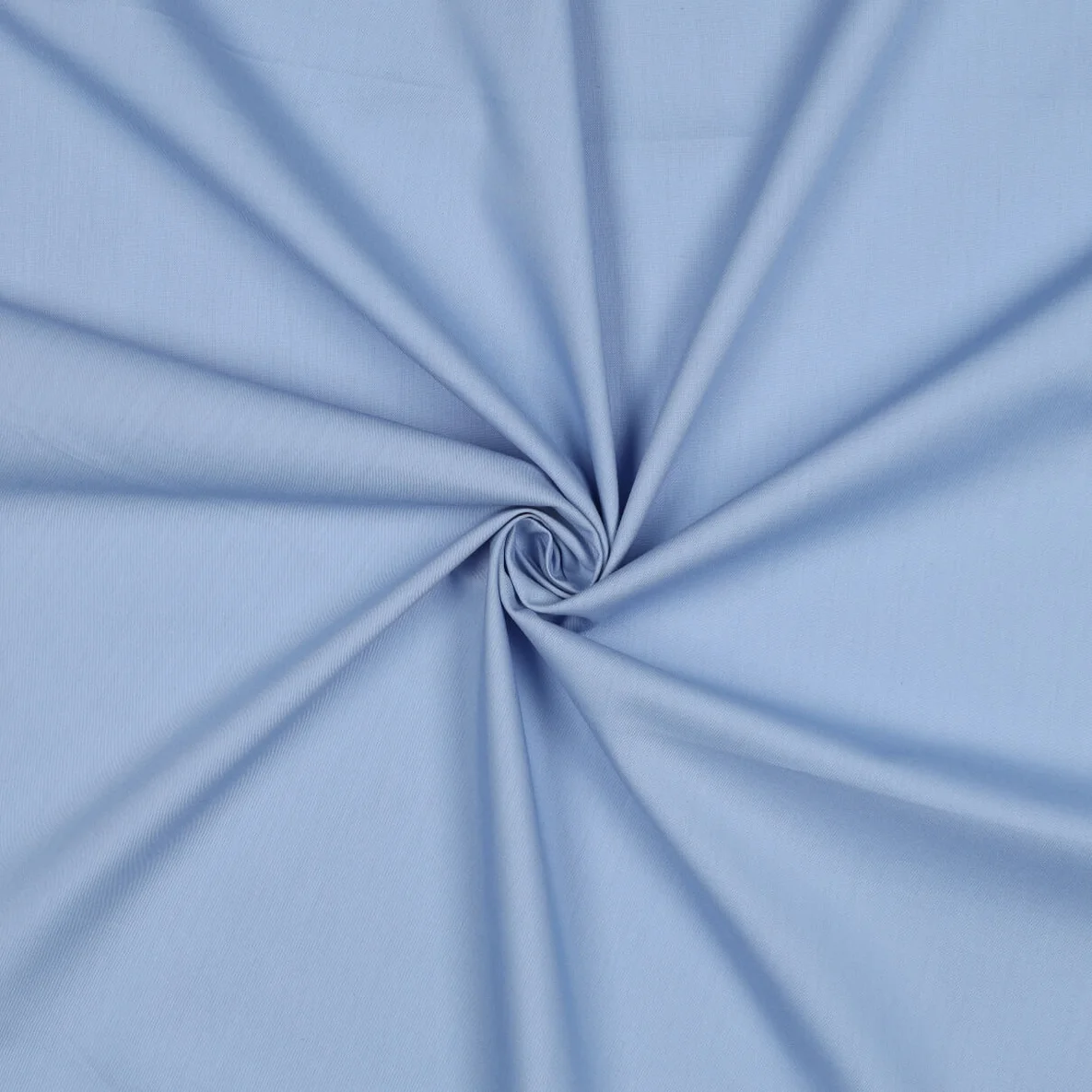 Baumwoll-Viskose "Pepper" Uni Babyblau