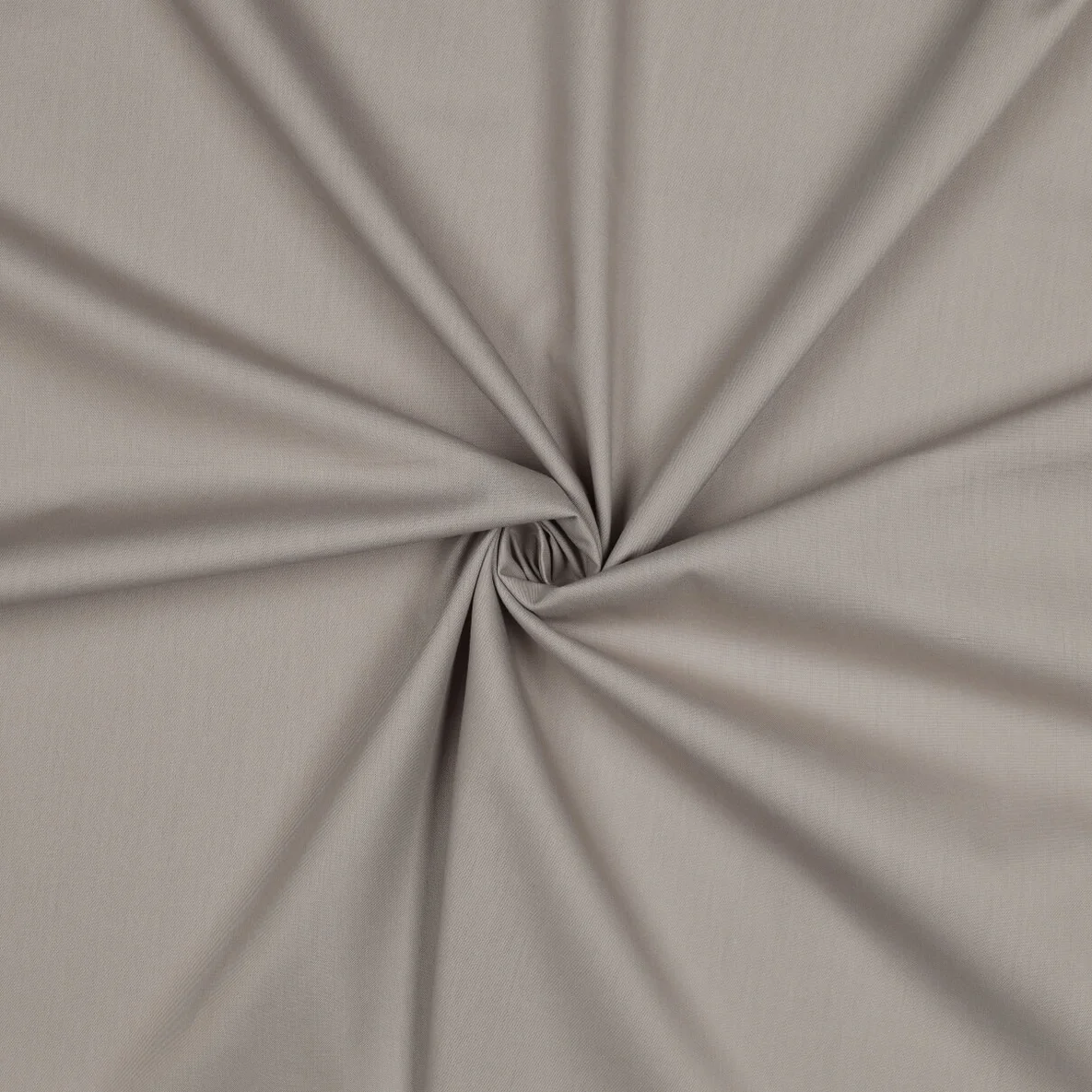 Baumwoll-Viskose "Pepper" Uni Dunkles Beige