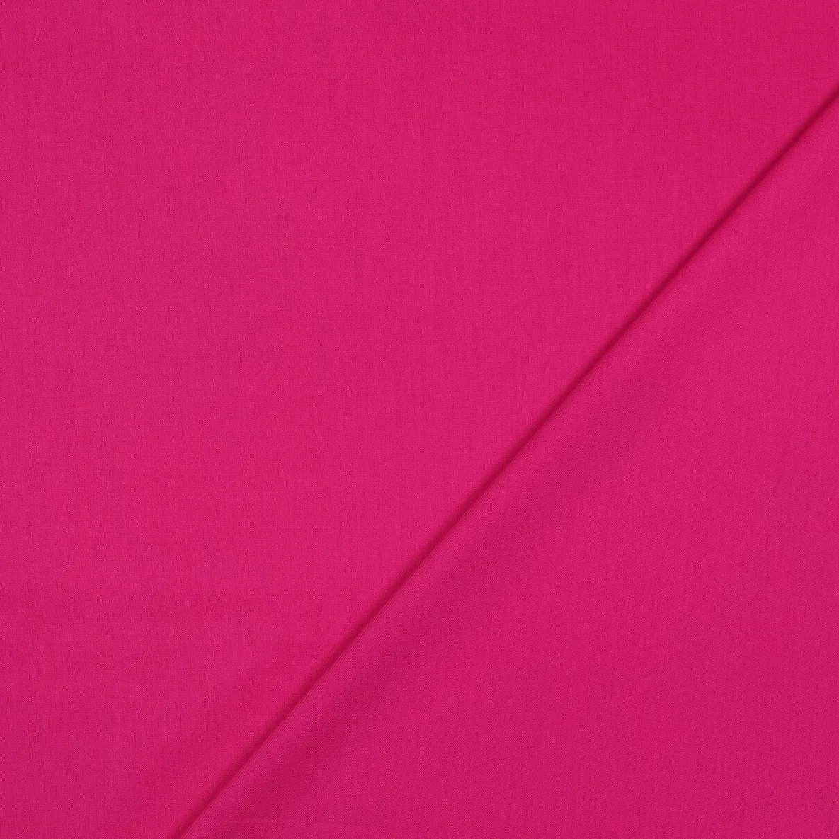 Baumwoll-Viskose "Pepper" Uni Fuchsia