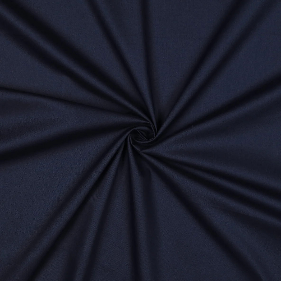 Baumwoll-Viskose "Pepper" Uni Marineblau