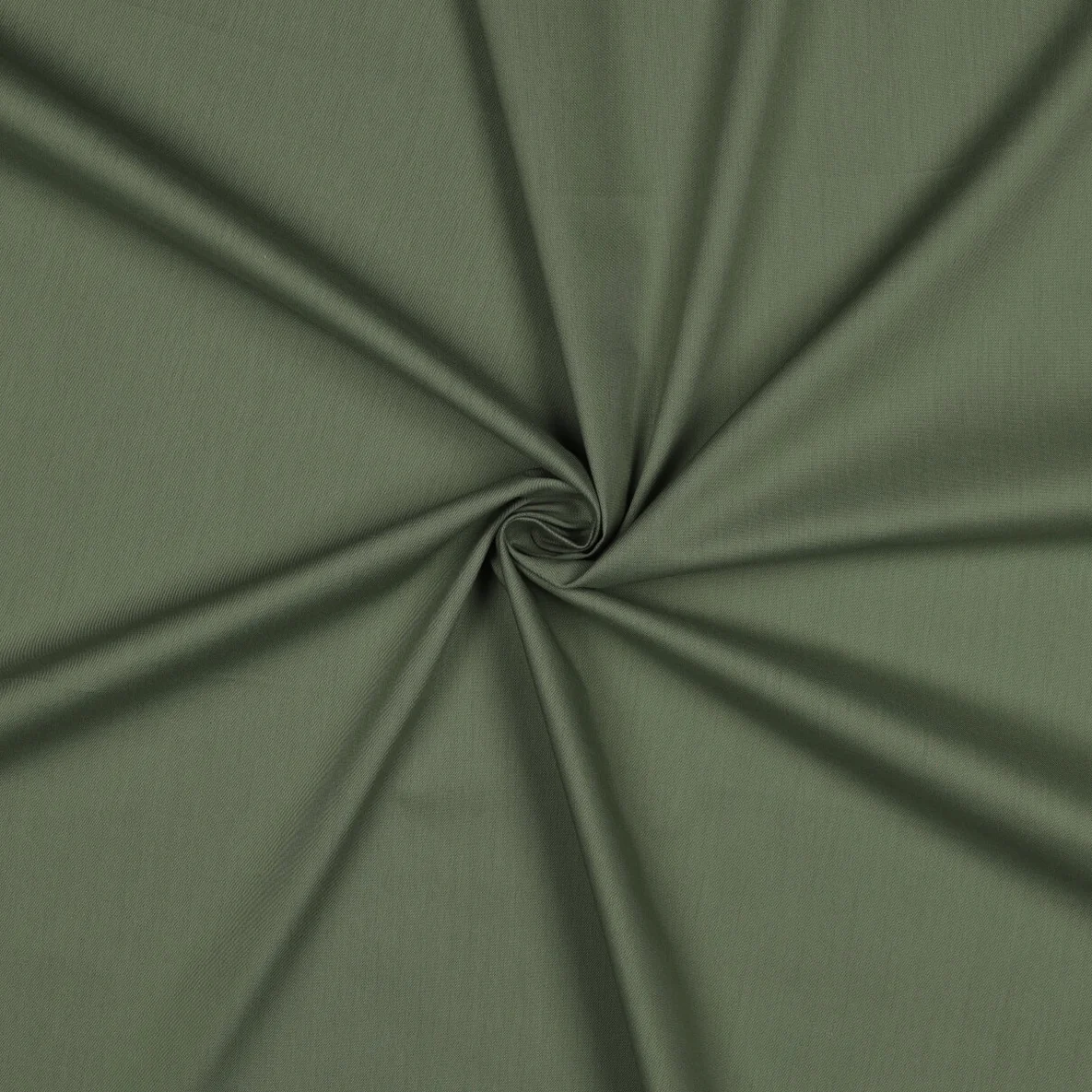 Baumwoll-Viskose "Pepper" Uni Olive