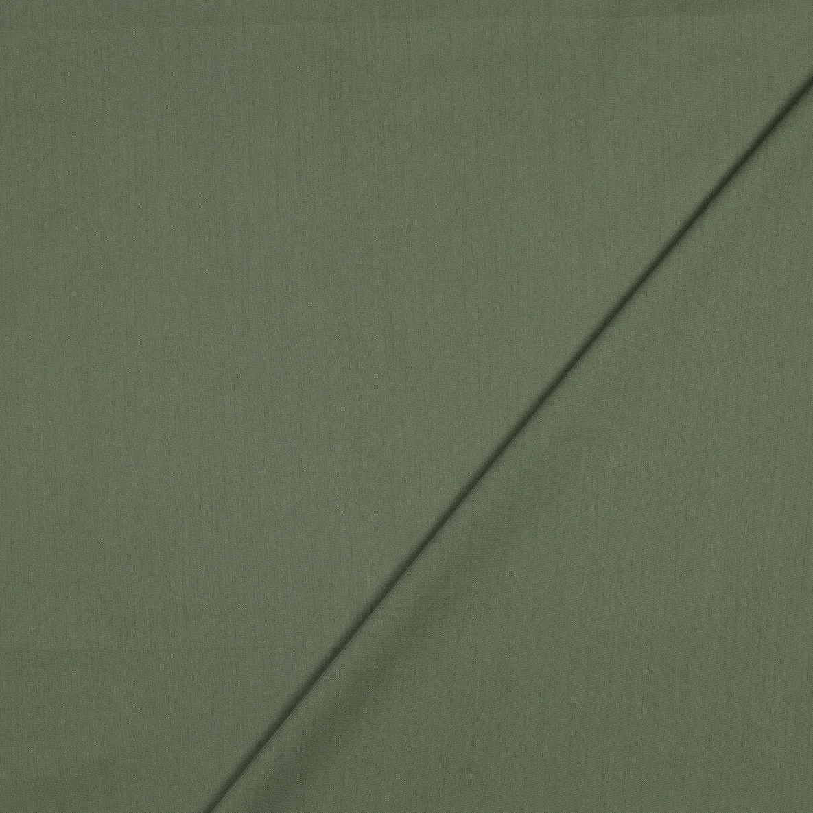 Baumwoll-Viskose "Pepper" Uni Olive