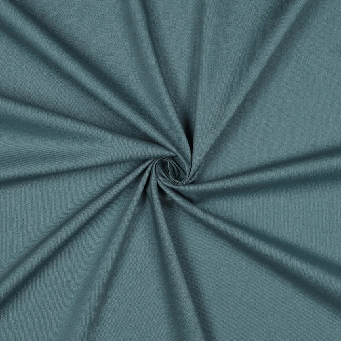 Baumwoll-Viskose "Pepper" Uni Petrol