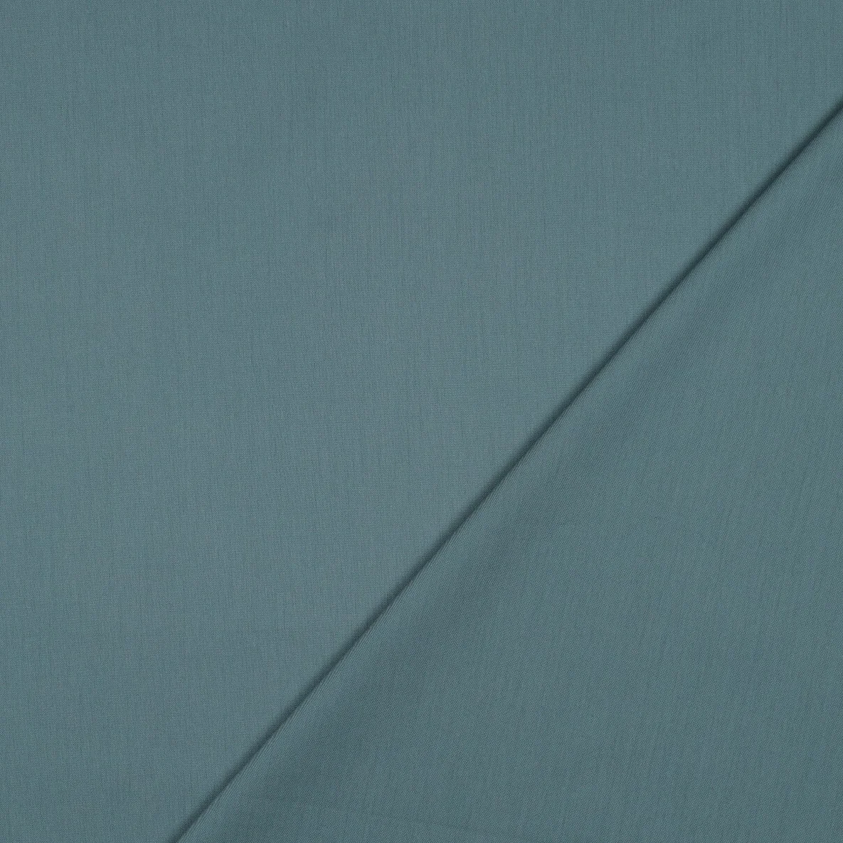 Baumwoll-Viskose "Pepper" Uni Petrol