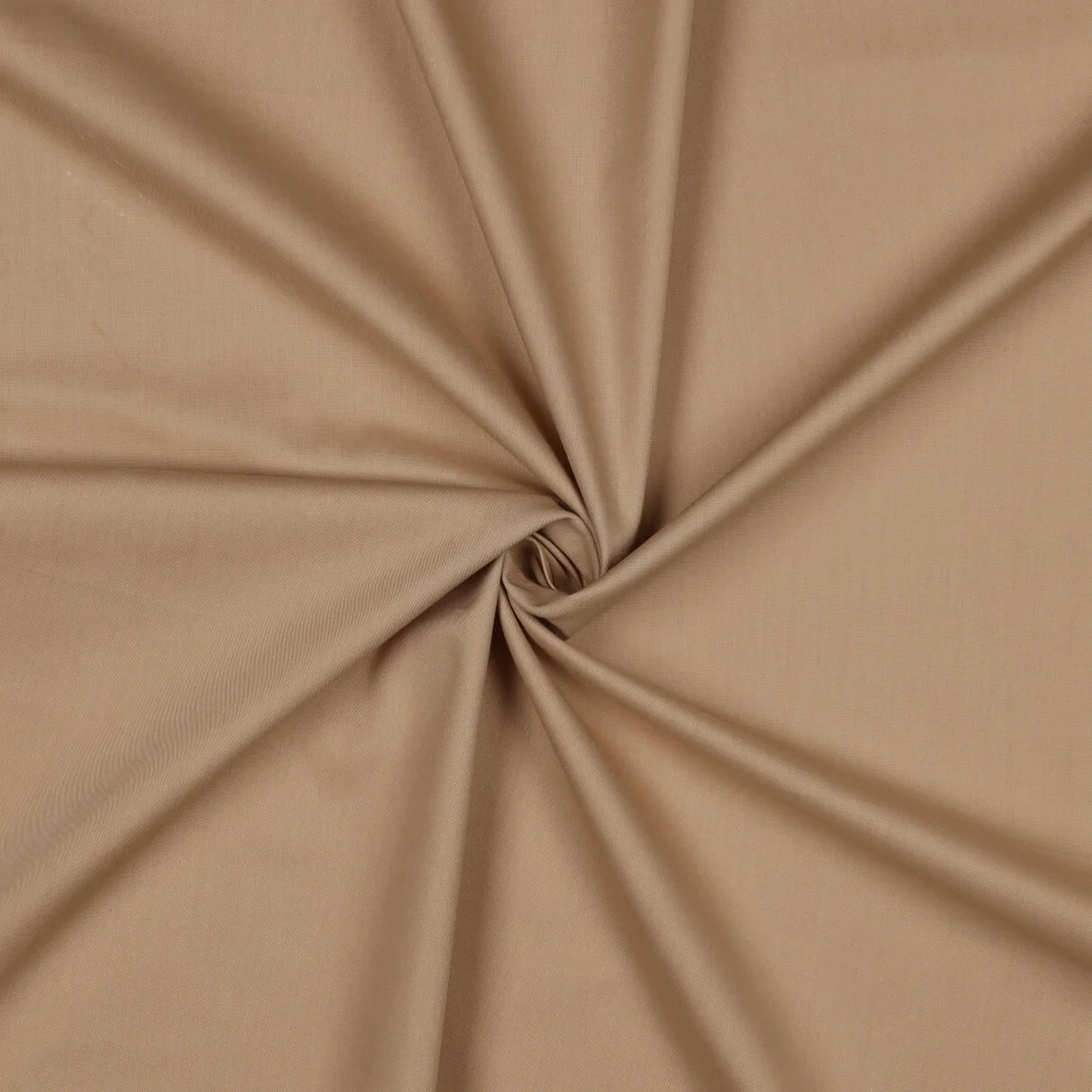 Baumwoll-Viskose "Pepper" Uni Sand