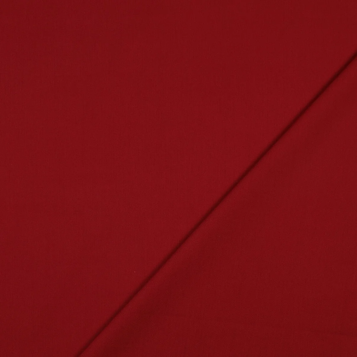 Baumwoll-Viskose "Pepper" Uni Weinrot