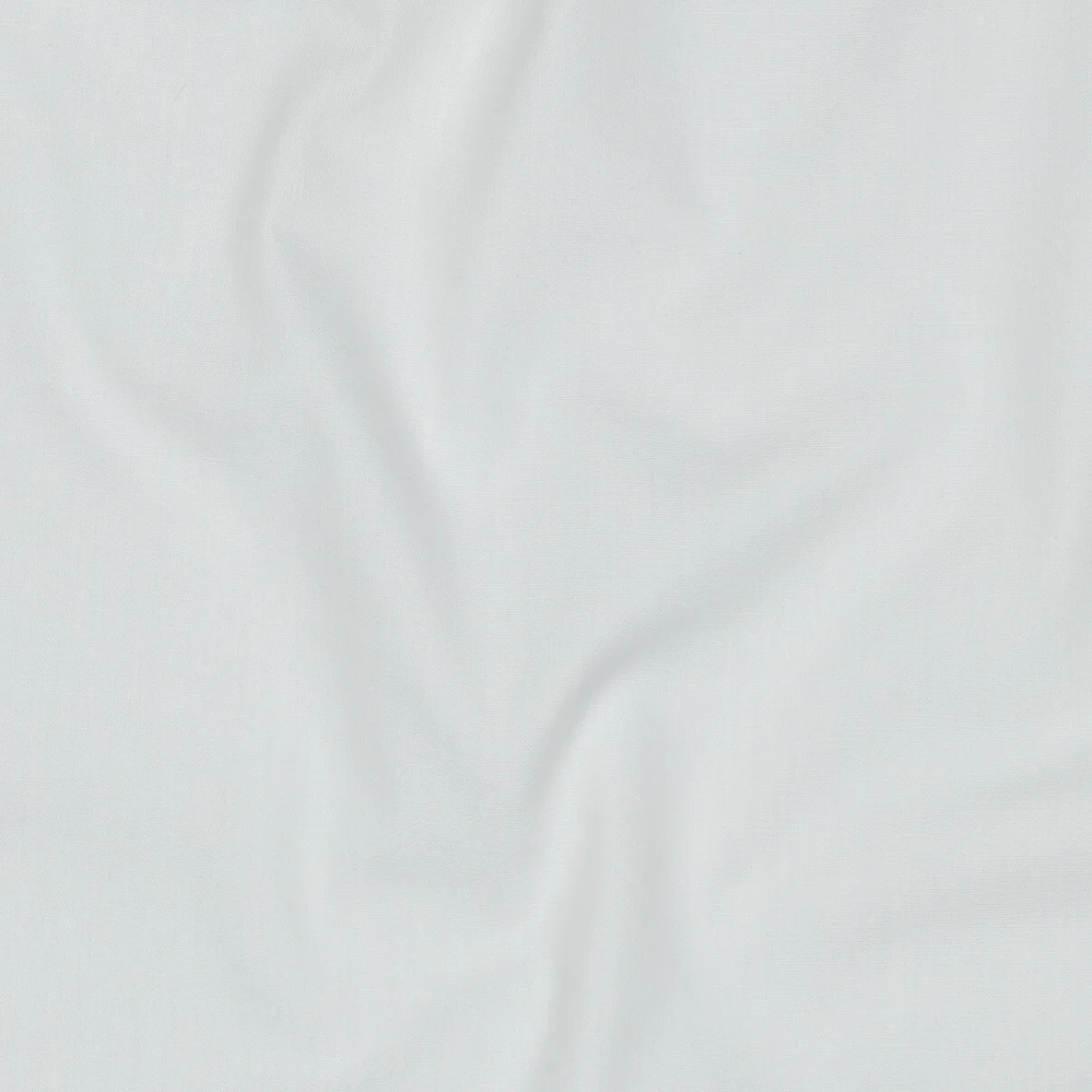 Baumwoll-Viskose "Pepper" Uni Weiß