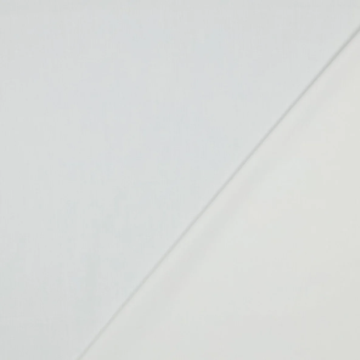 Baumwoll-Viskose "Pepper" Uni Weiß