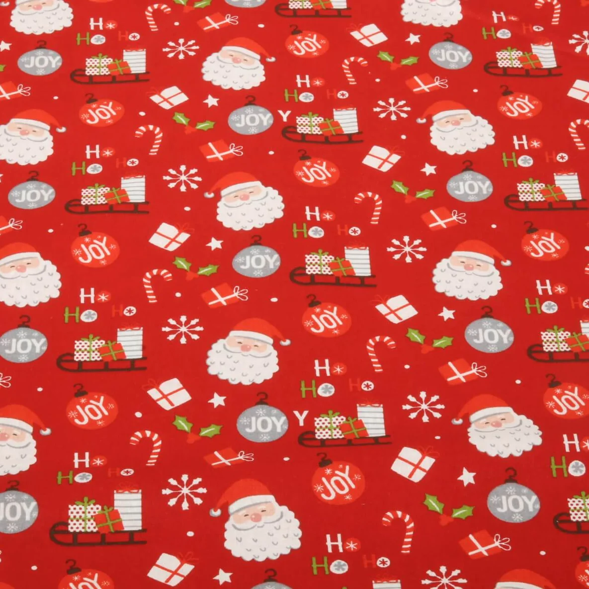 Baumwoll-Webware Nikolaus Rot