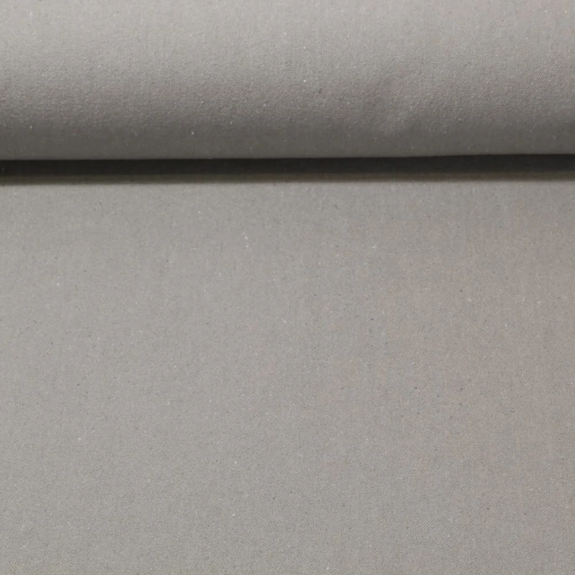 Baumwollcanvas "Annie" Hellgrau Melange