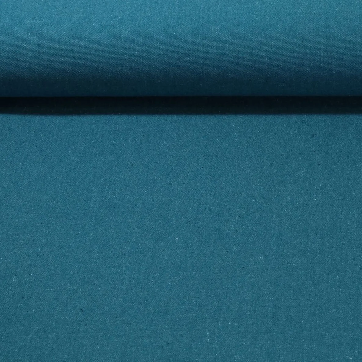 Baumwollcanvas "Annie" Petrol Melange