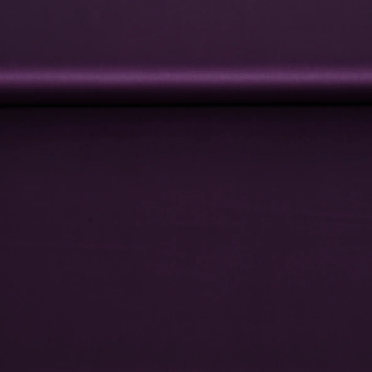 Baumwolle Satin  "Ida" Uni Aubergine