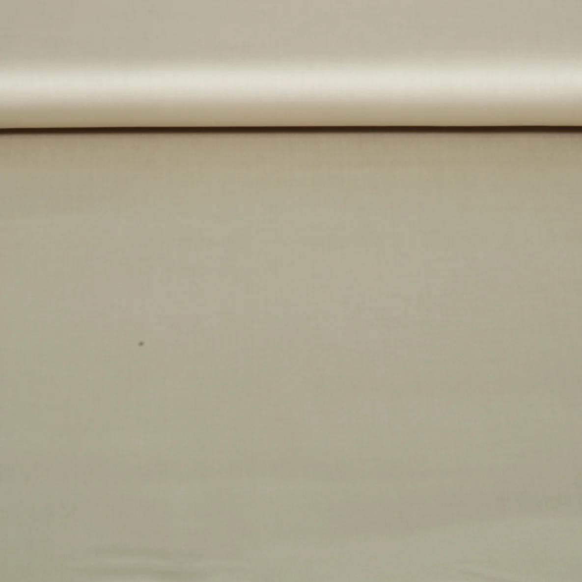 Baumwolle Satin  "Ida" Uni Beige