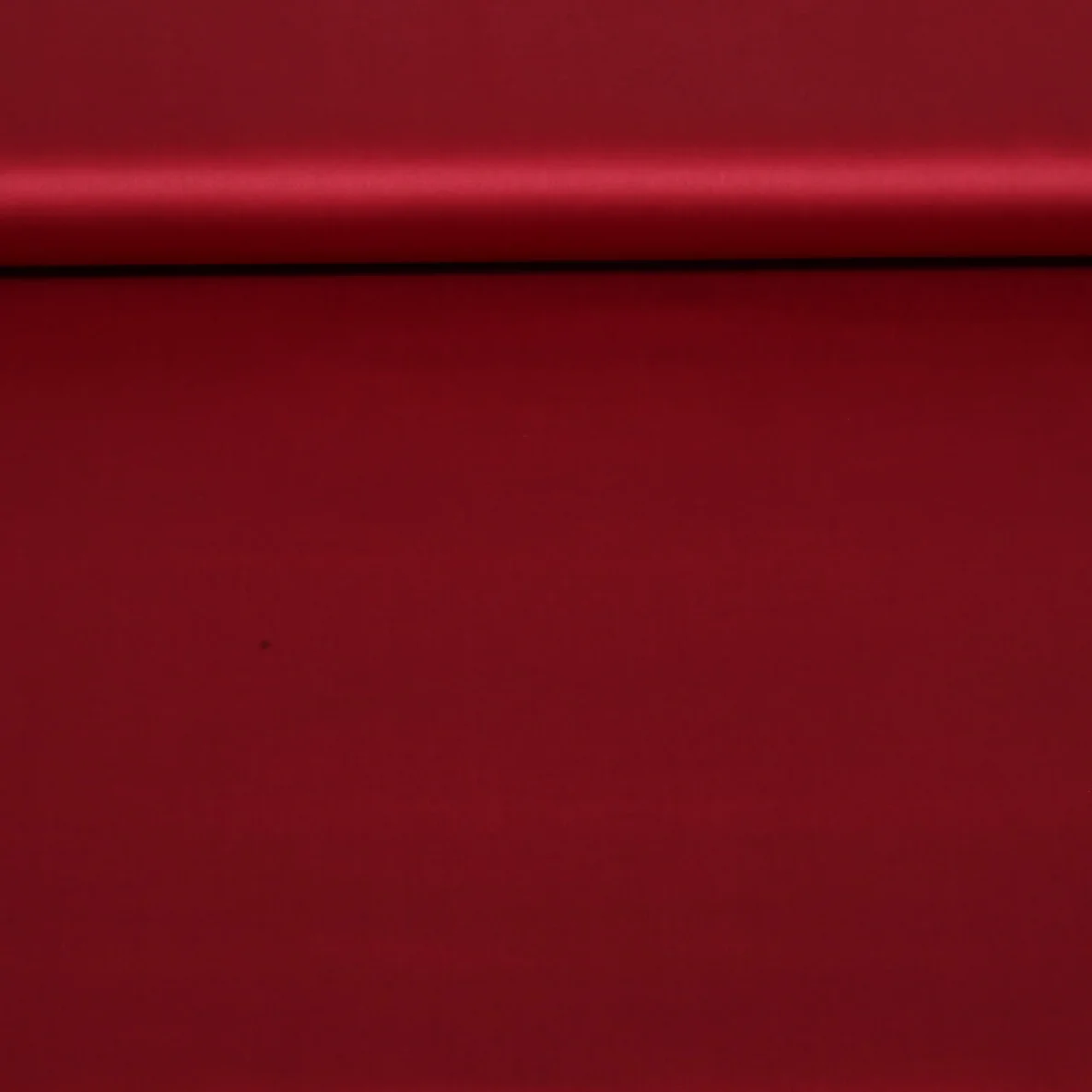 Baumwolle Satin  "Ida" Uni Burgund