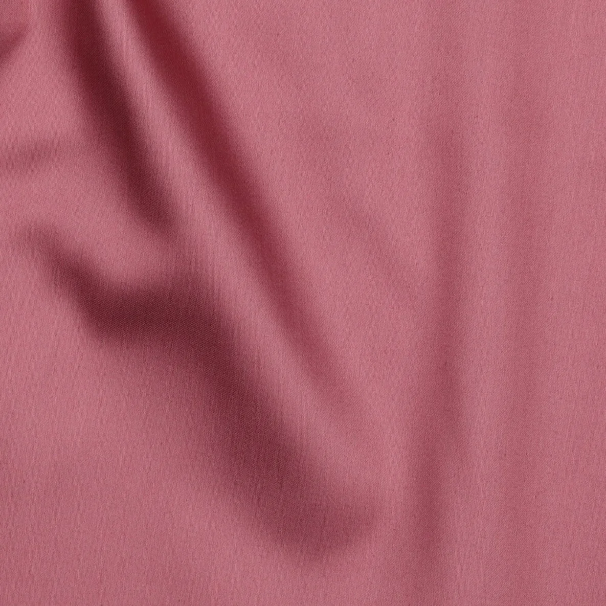 Baumwolle Satin  "Ida" Uni Dunkles Altrosa